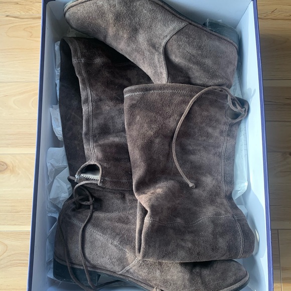 Stuart Weitzman Lowland Londra Suede size 9.5 - Picture 4 of 5